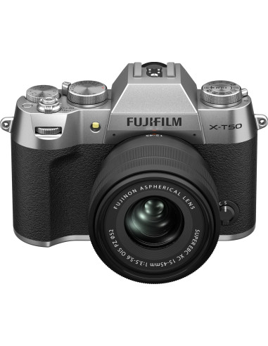 X-T50 Silver + XC 15-45mm f/3.5-5.6 OIS